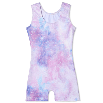 Gymnastics Leotard with Purple Sky TENVDA